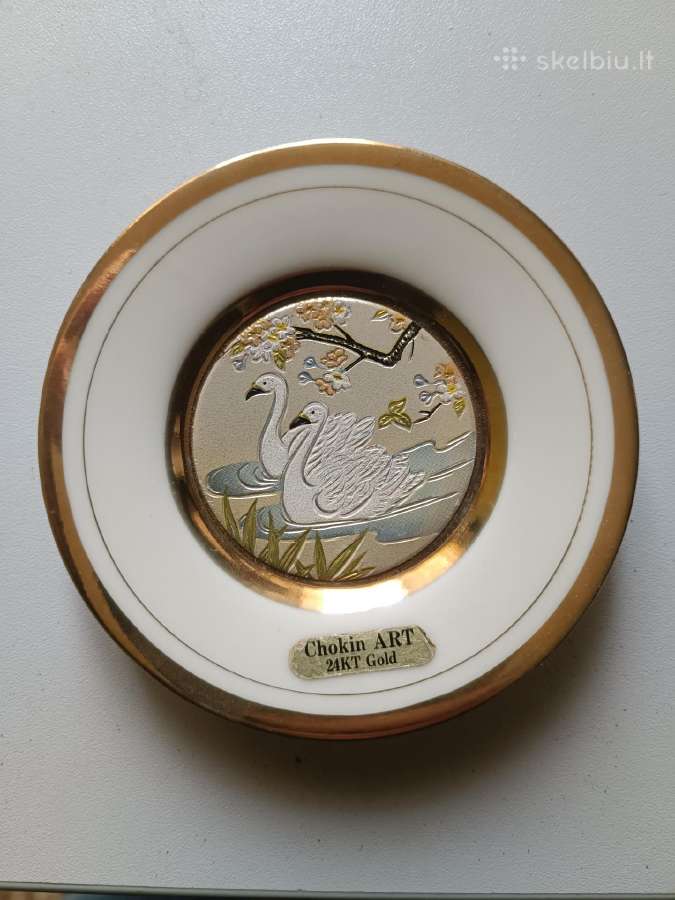 Chokin art kolekcinės lėkštės - nuotraukos Nr. 11