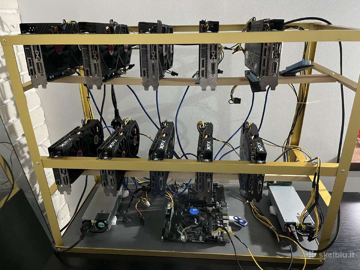 Mining Rig Rx 580 8gb - Skelbiu.lt