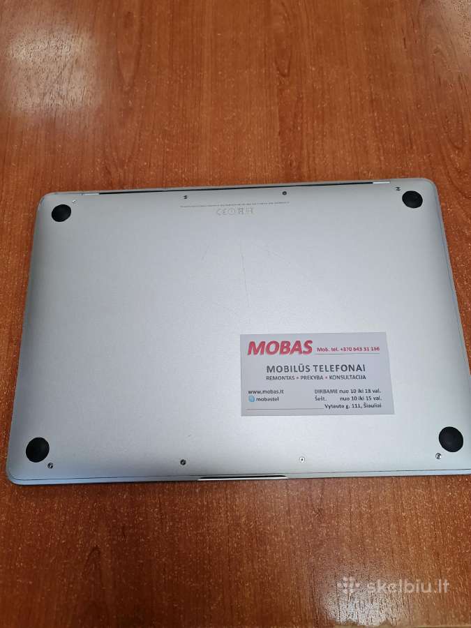 MacBook (Retina 12" 2016) M3/8/256/ciklai 736 - nuotraukos Nr. 11