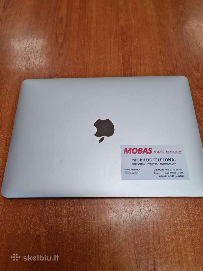 MacBook (Retina 12" 2016) M3/8/256/ciklai 736 - nuotraukos Nr. 10