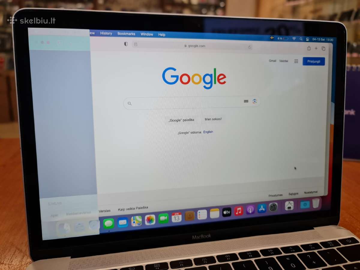 MacBook (Retina 12" 2016) M3/8/256/ciklai 736 - nuotraukos Nr. 6