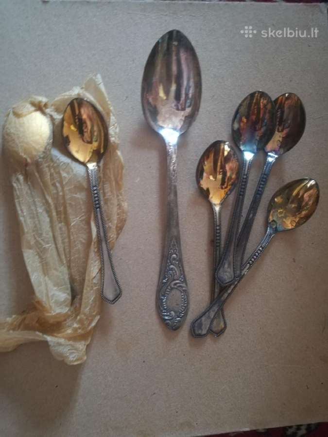 Nenaudoti seni Melchioro šaukštai - nuotraukos Nr. 2