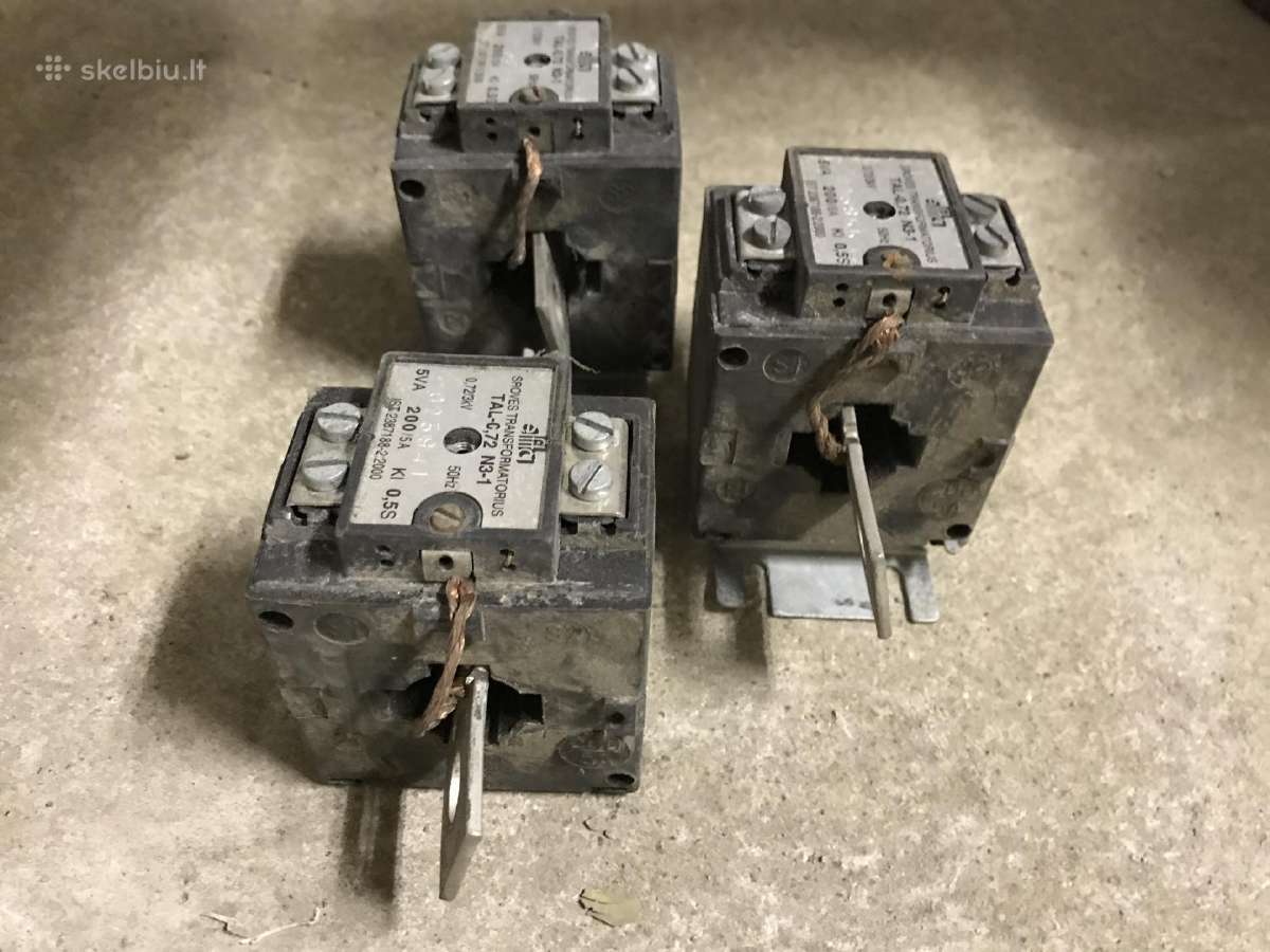 Srovės transformatorius Tal-0,72 200/5 A - nuotraukos Nr. 3