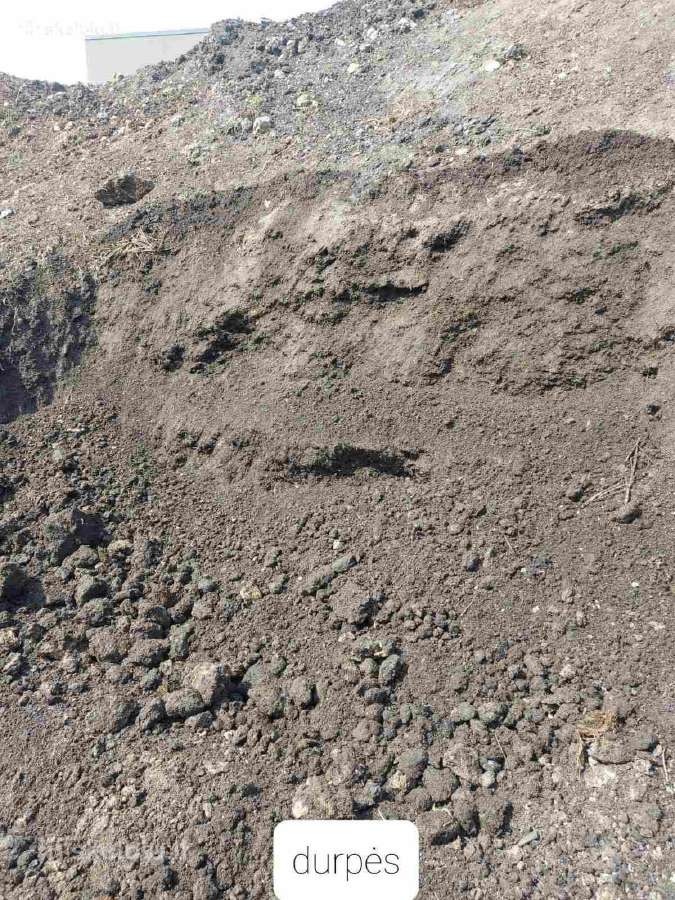Žvyras smelis juodzemis sklada augalinis gruntas - nuotraukos Nr. 11