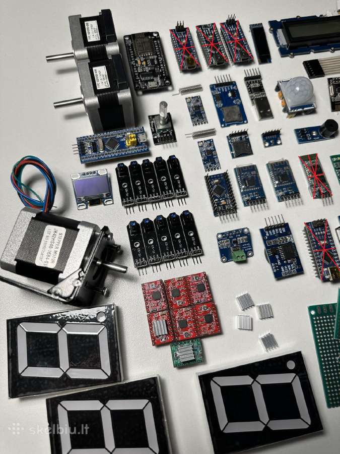 Arduino, Esp, Stm, Raspberry jutikliai, priedai - nuotraukos Nr. 2