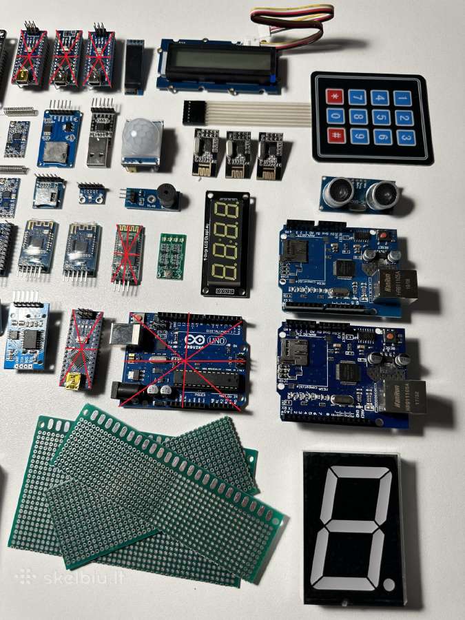 Arduino, Esp, Stm, Raspberry jutikliai, priedai - nuotraukos Nr. 3