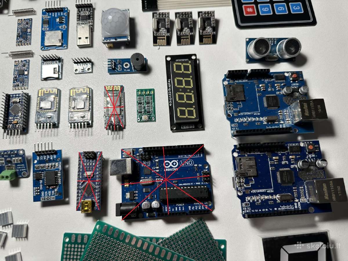 Arduino, Esp, Stm, Raspberry jutikliai, priedai - nuotraukos Nr. 6