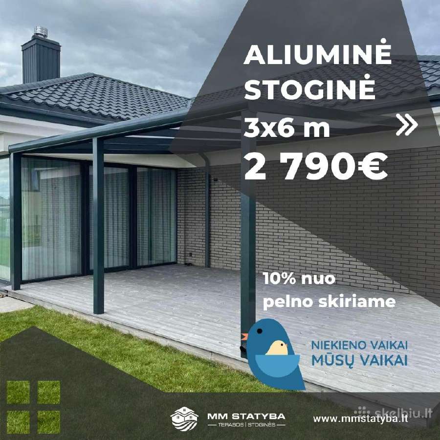 Aliumines metalines stogines. Kaunas