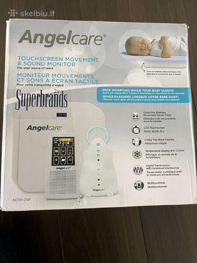 Angelcare Ac701-2sp mobili aukle