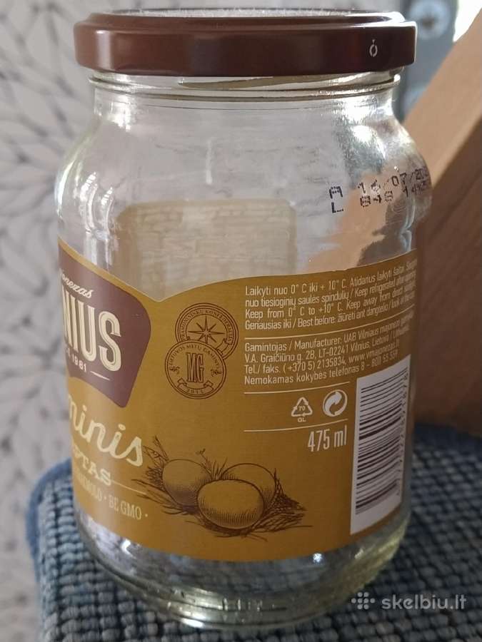 Stiklainiai nuo majonezo