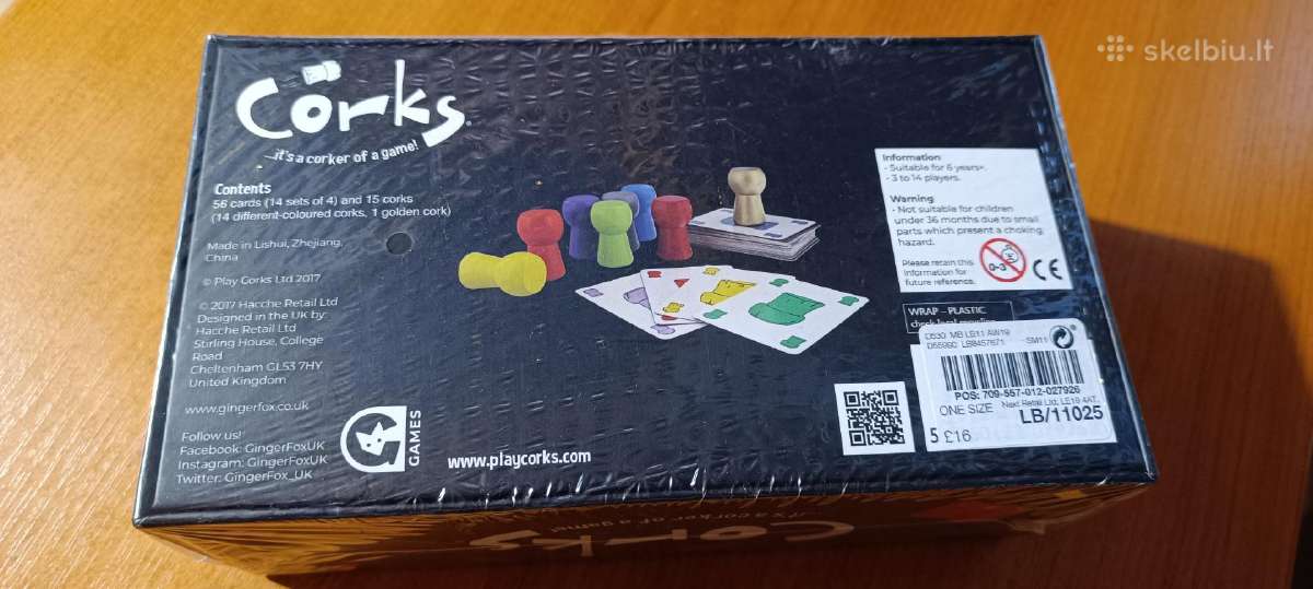 Stalo žaidimas Corks - nuotraukos Nr. 2