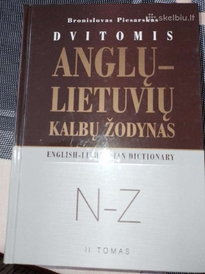 Dvitomiai.anglų-lietuvių.kalbų Žodynai. - nuotraukos Nr. 2