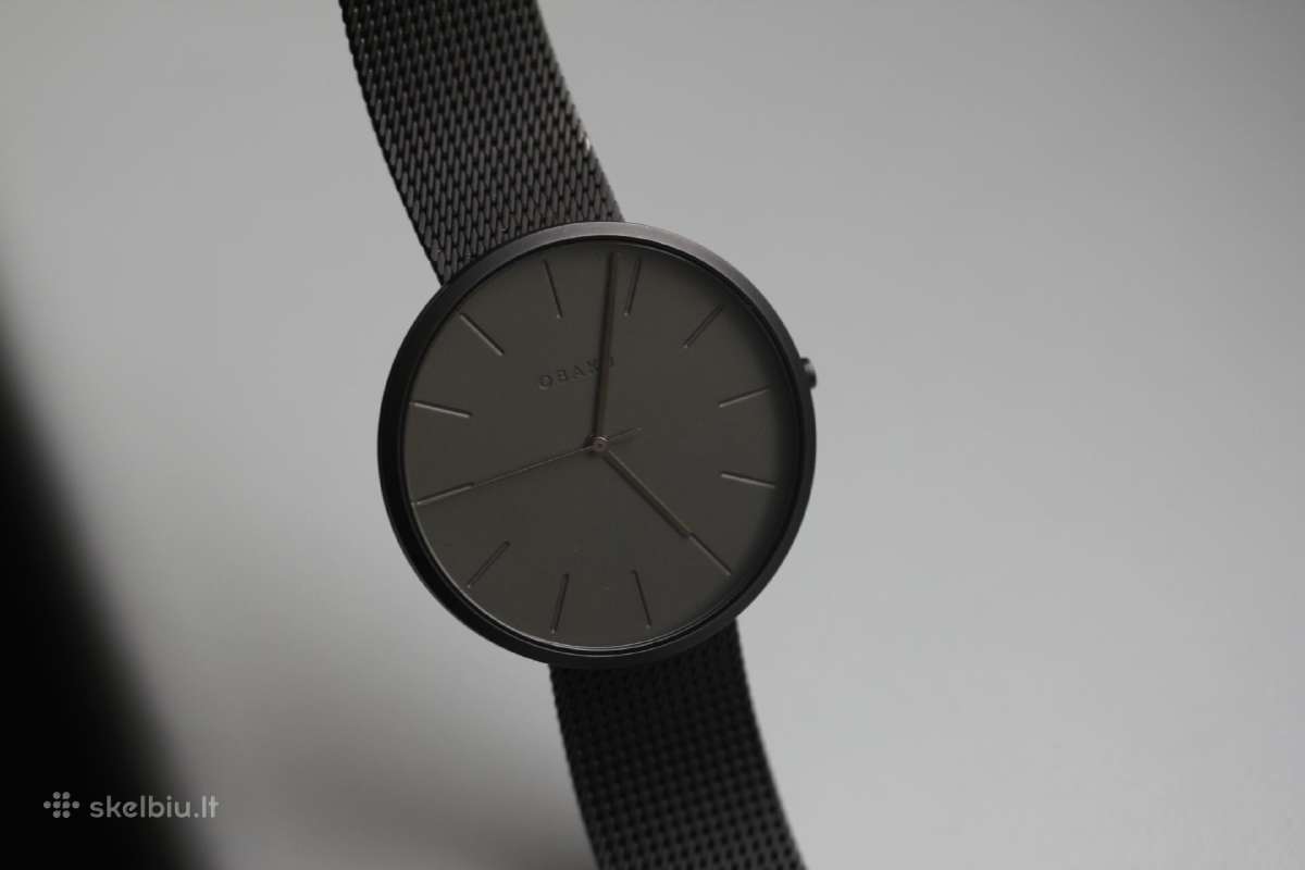 Obaku Denmark originalus,idealus quartz mot. - nuotraukos Nr. 4