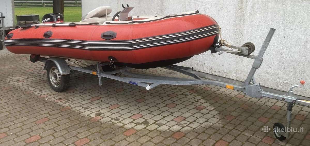 Pripučiamas kateris su priekaba