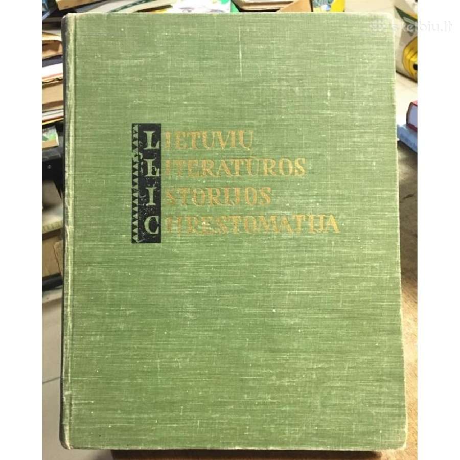 Parduodu Lietuvių literatūros istorijos