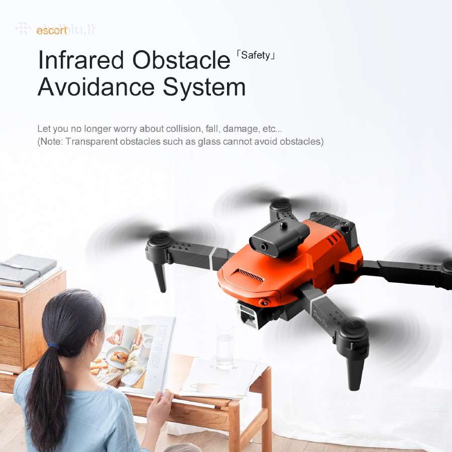Nauji E100 dronai su vaizdo kamera - nuotraukos Nr. 11