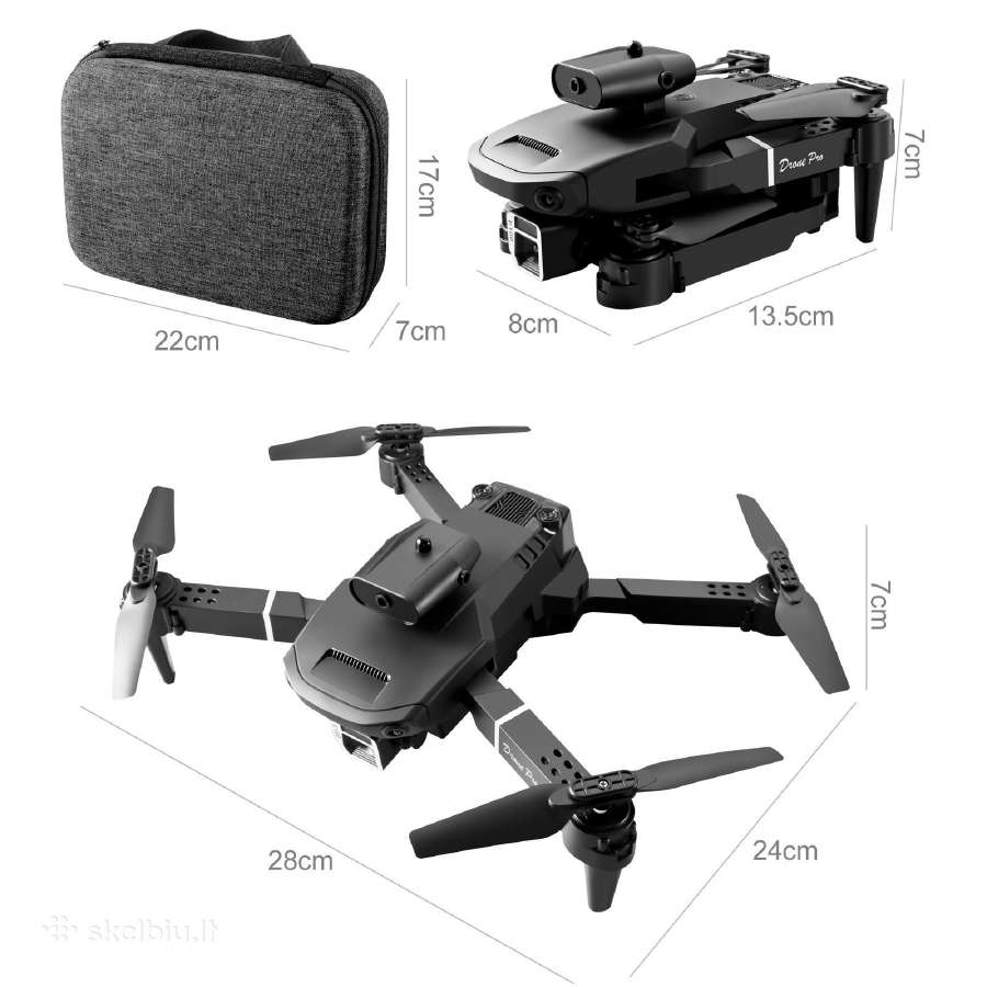 Nauji E100 dronai su vaizdo kamera - nuotraukos Nr. 13