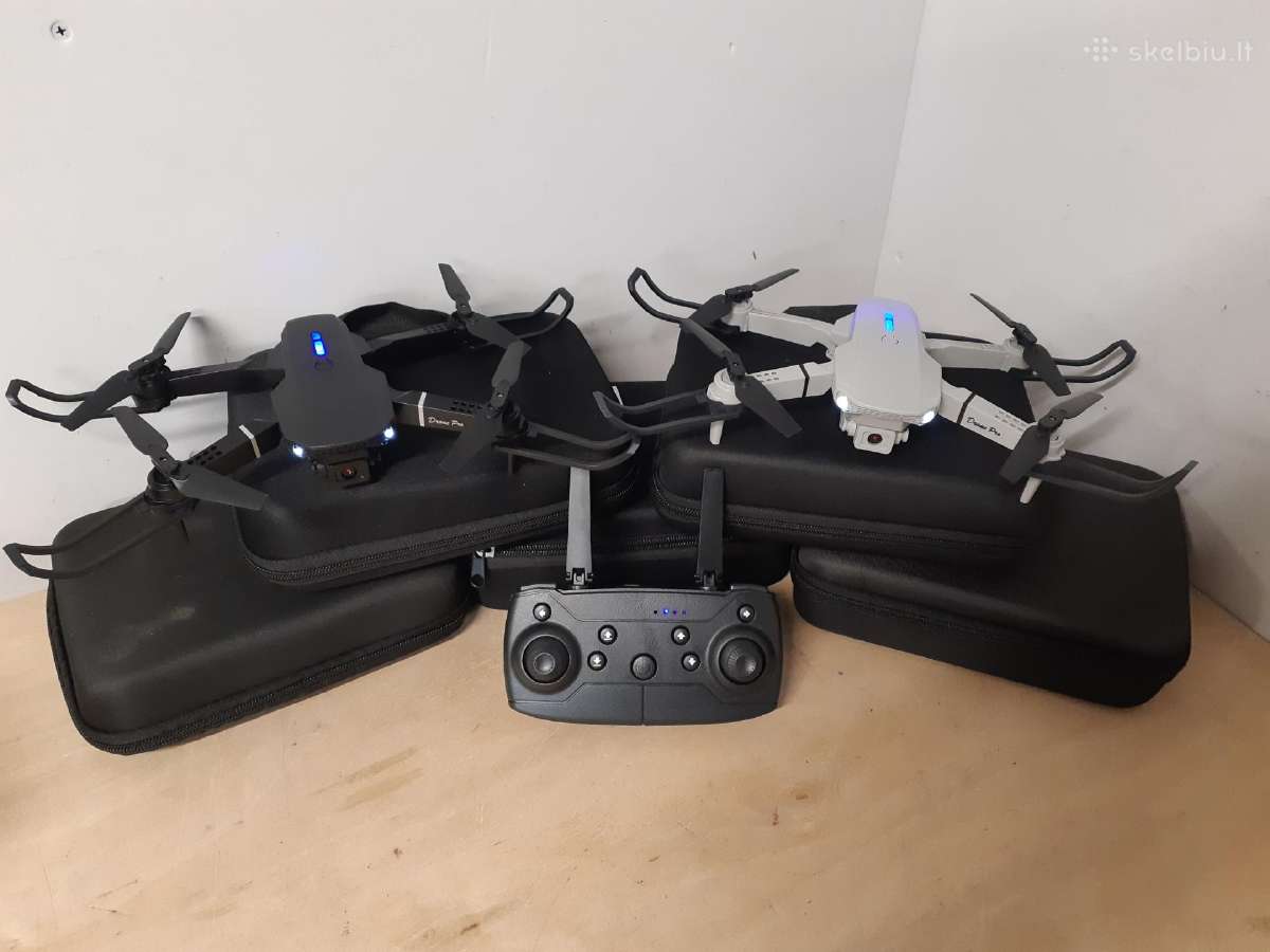 Nauji E88pro dronai su vaizdo kamera - nuotraukos Nr. 4