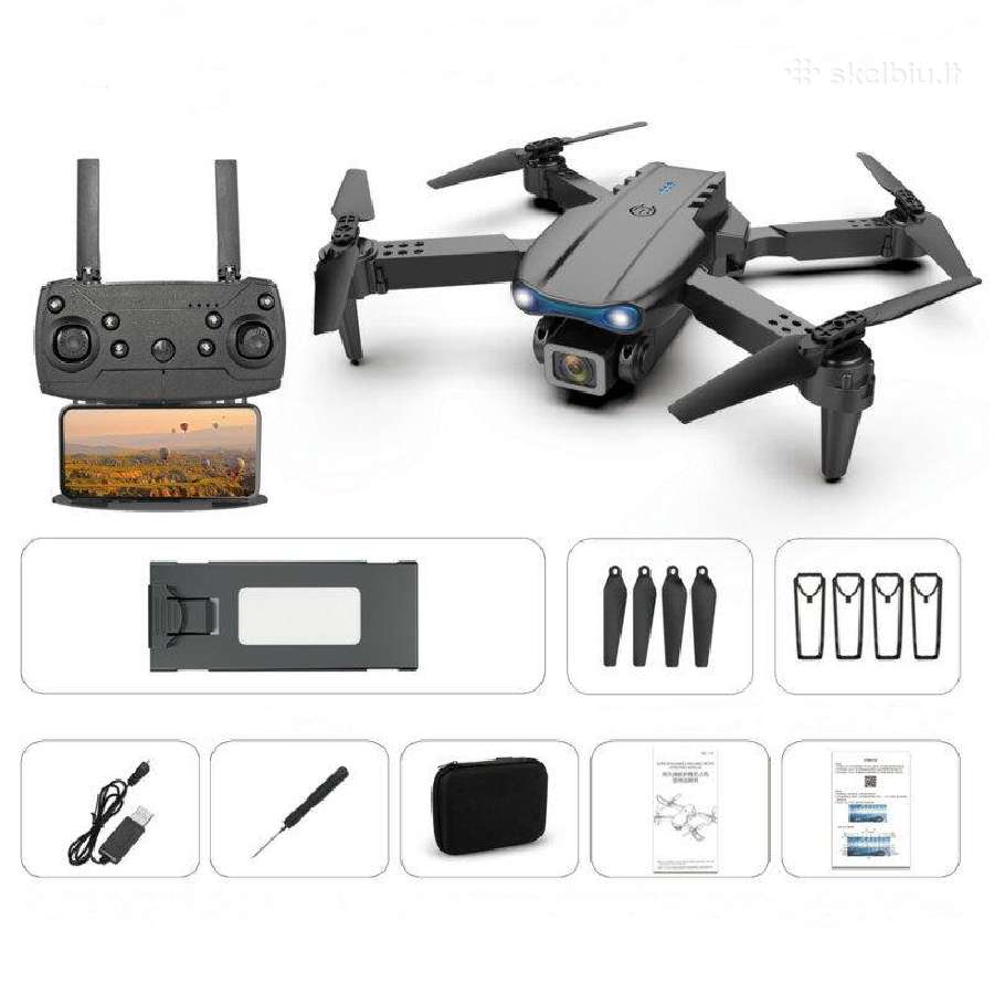 Nauji E99pro dronai su vaizdo kamera - nuotraukos Nr. 12