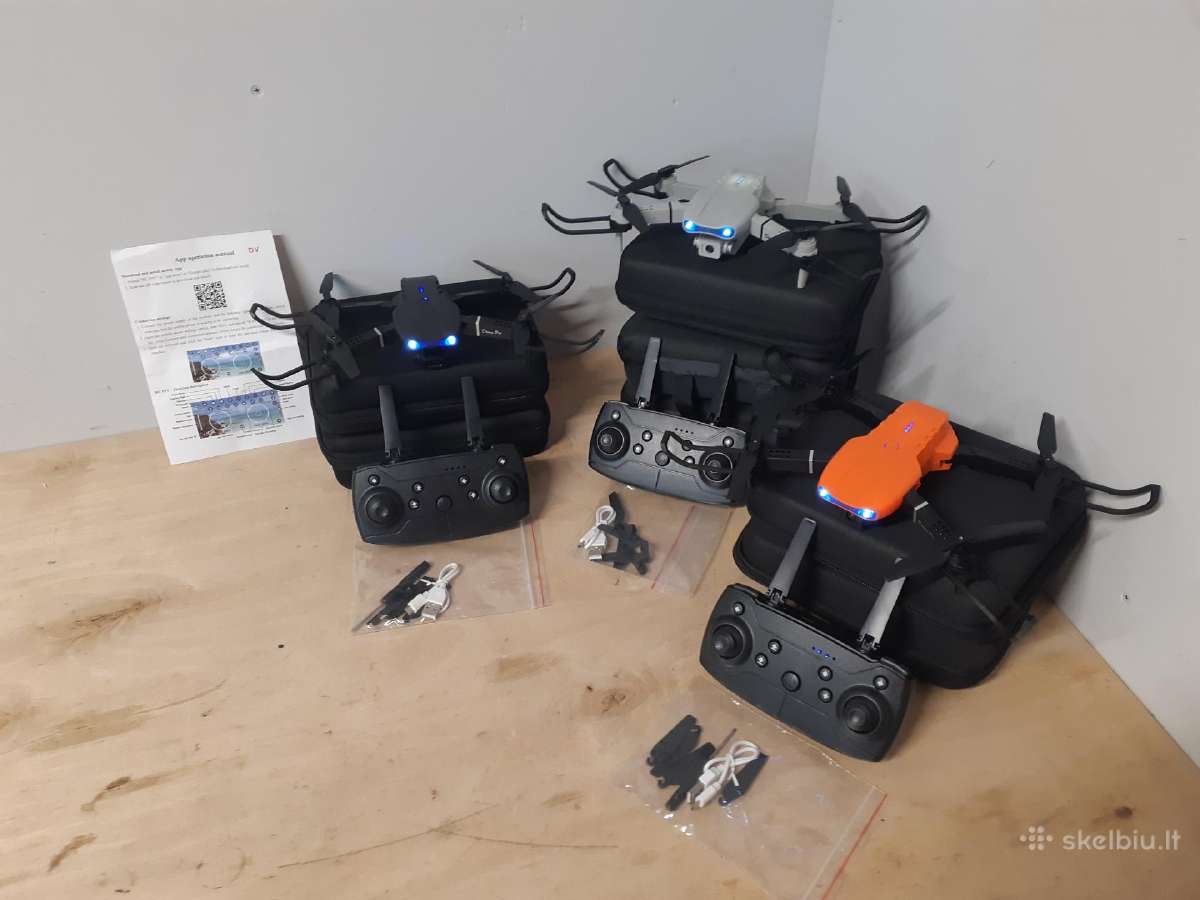 Nauji E99pro dronai su vaizdo kamera - nuotraukos Nr. 3