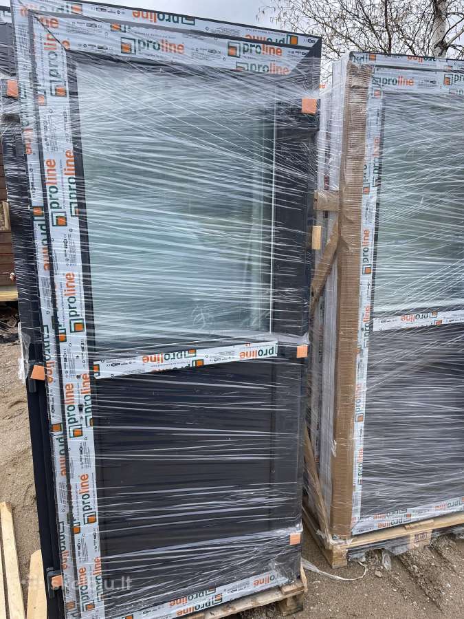 Plastikinės lauko durys, įvairių modeliu - nuotraukos Nr. 21