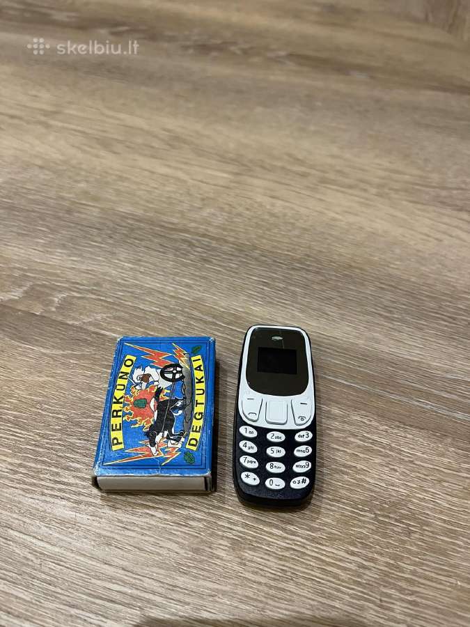 Mini Mobilusis Telefonas 2 Sim kortelės Bluetooth