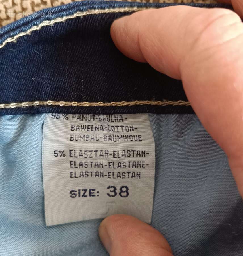 Mėlynas Xxxxl džinsinis sijonas - nuotraukos Nr. 5