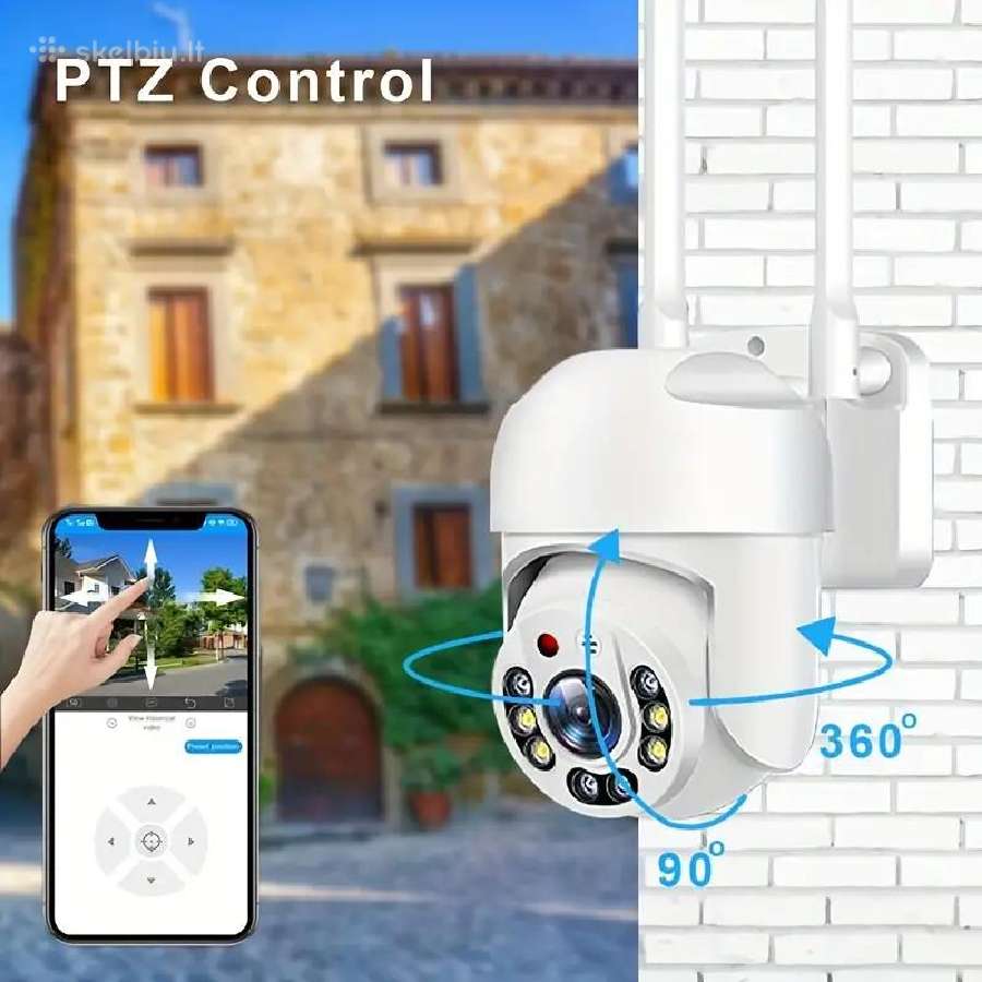 Lauko WiFi stebėjimo kamera Ip66