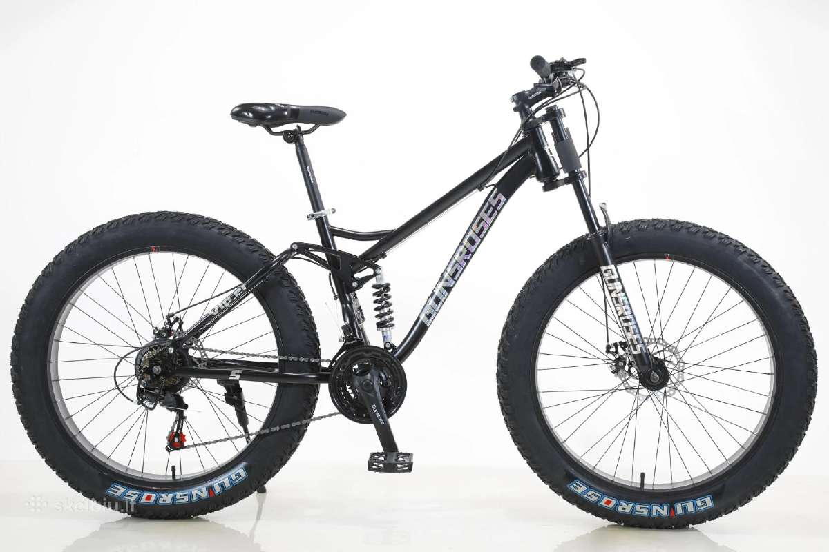 Fatbike dviratis fatbike kalnu dviraciai 26 ", 17" - nuotraukos Nr. 8