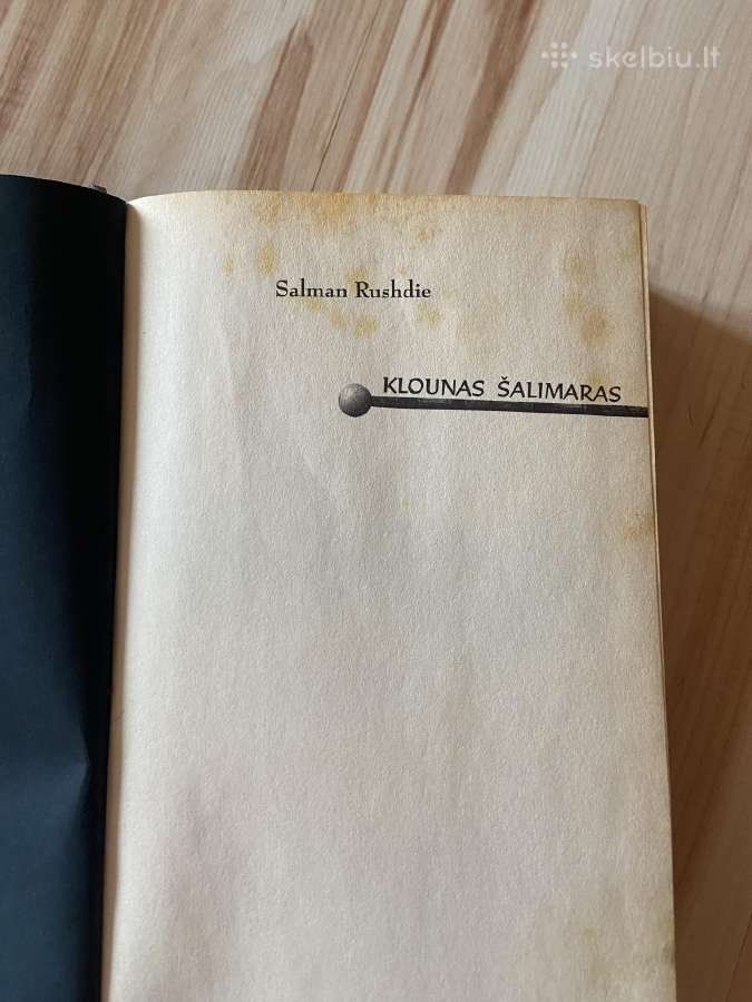 Salman Rushdie Klounas Šalimaras - nuotraukos Nr. 9