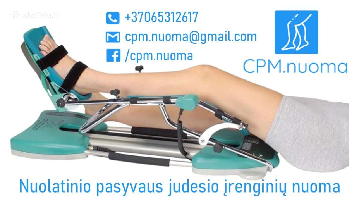 Nuolatinio pasyvaus judesio (Cpm) treniruoklis