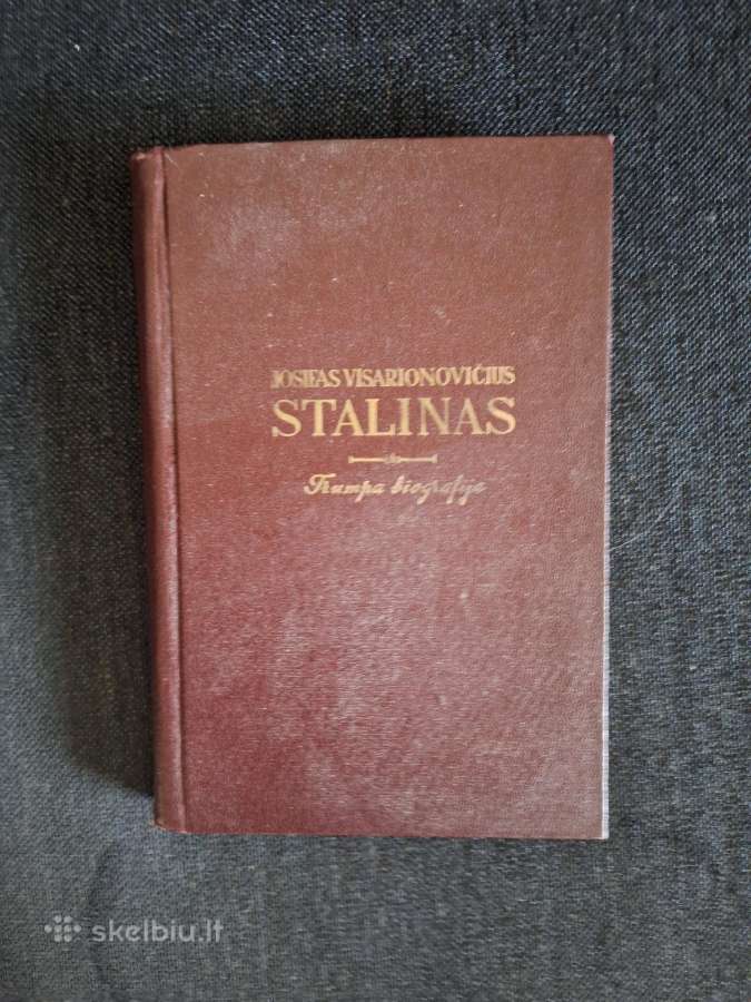 Knyga Stalino biografija