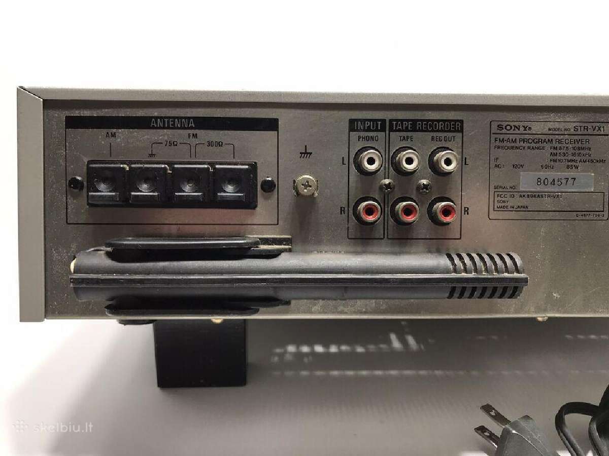 Sony Str-vx1 - nuotraukos Nr. 6