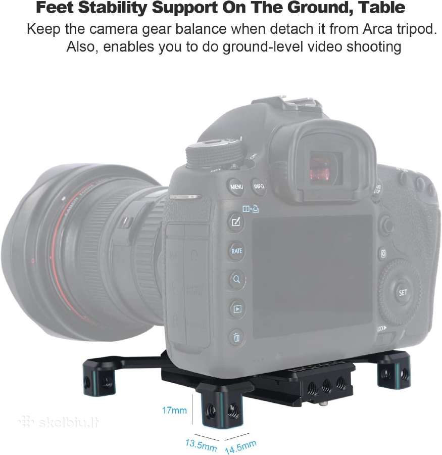 Niceyrig Camera Quick Release Plate - nuotraukos Nr. 8