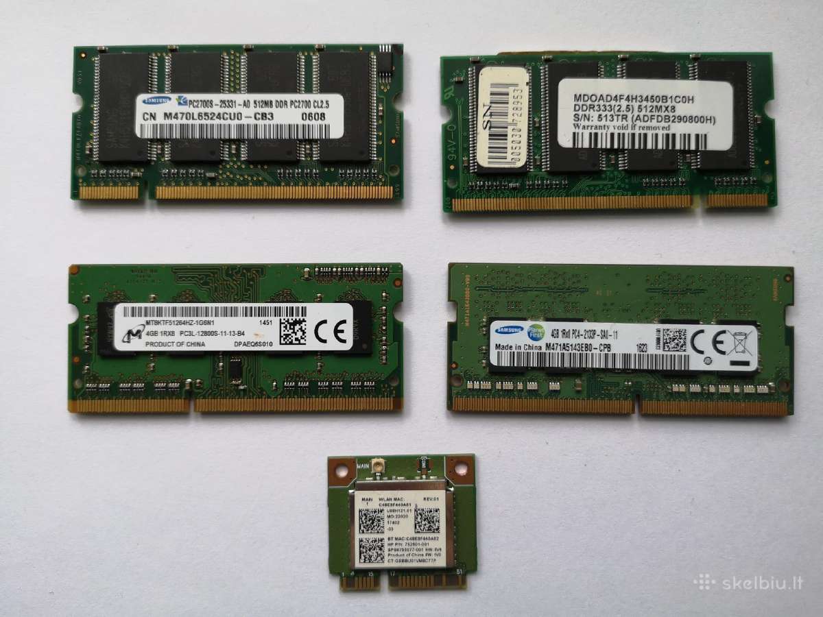 Ramai 512mb ir 4gb