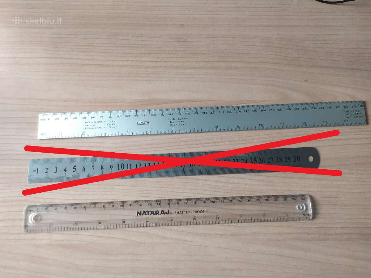 3 liniuotės