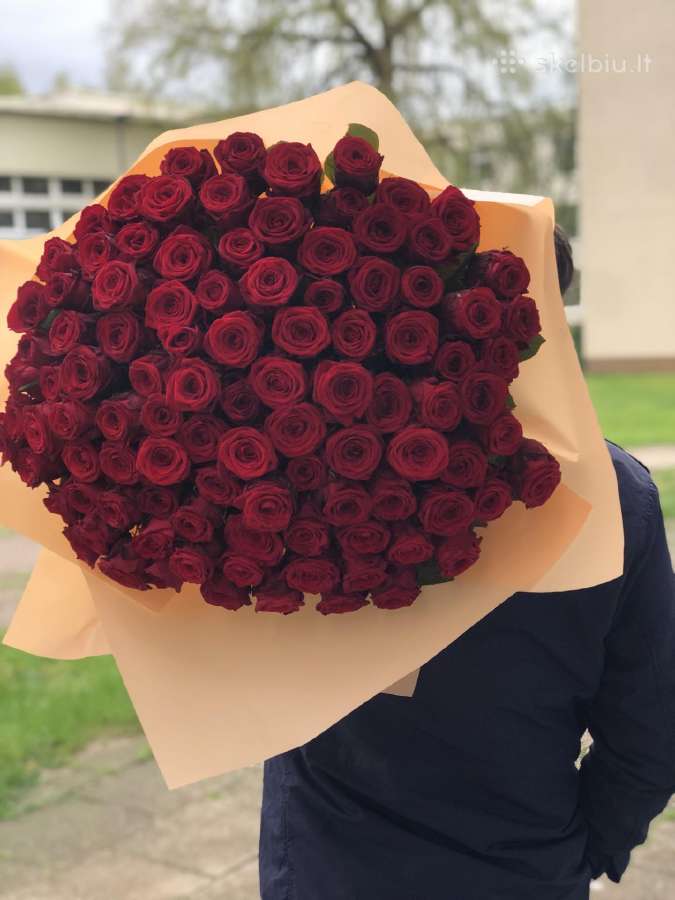 Rožių Puokštės Vilniuje Nuo 59 €–į namus - nuotraukos Nr. 24
