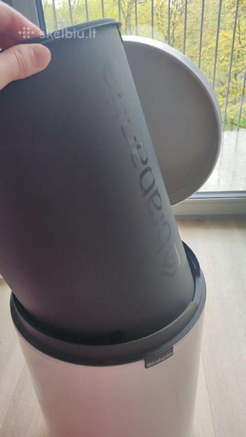 Balta šiukšliadėžė Brabantia Newicon, 20 litrų - nuotraukos Nr. 13