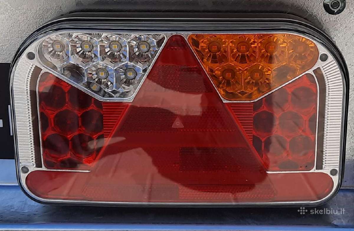 Priekabos žibintas Fristom Ft-LED 6p, jungties