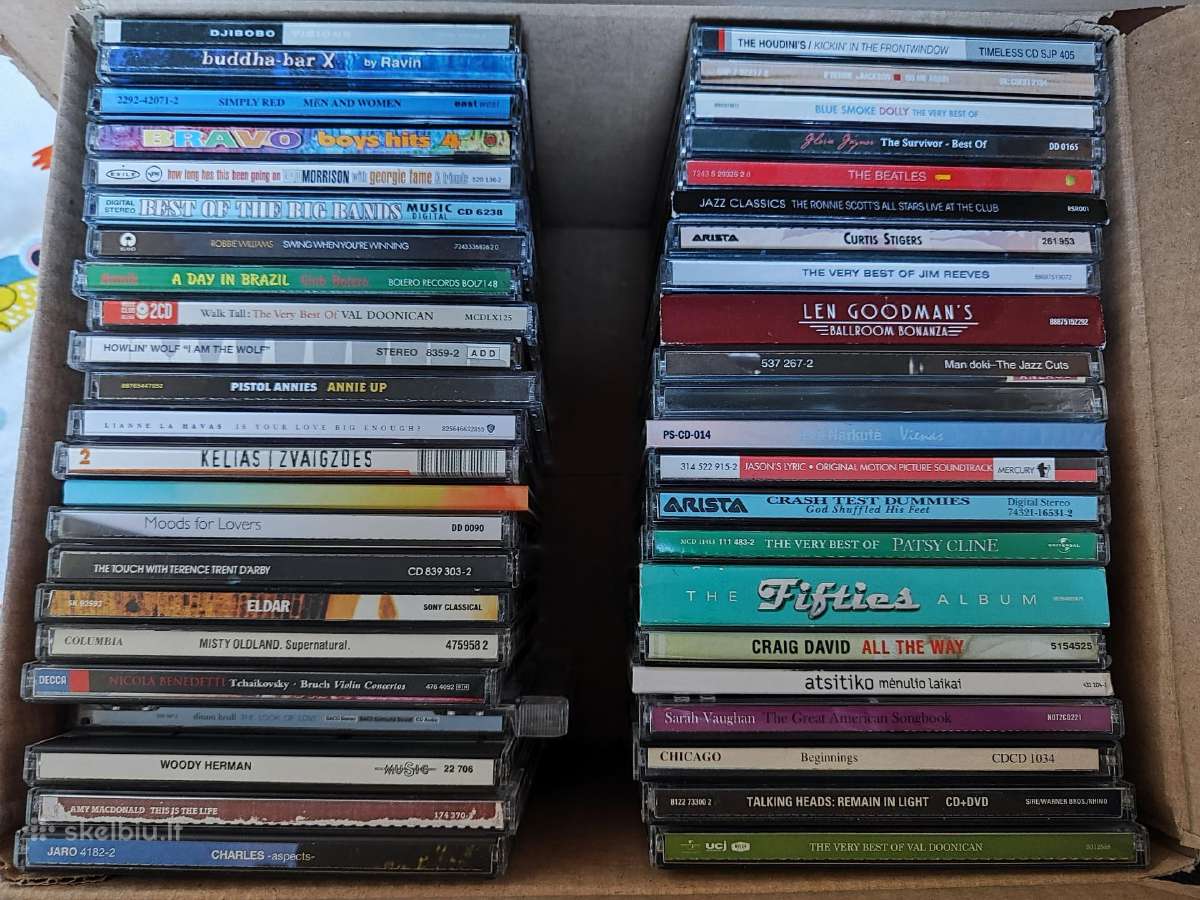 Parduodu daug ivairiu CD (atnaujinta 2024.04.26)