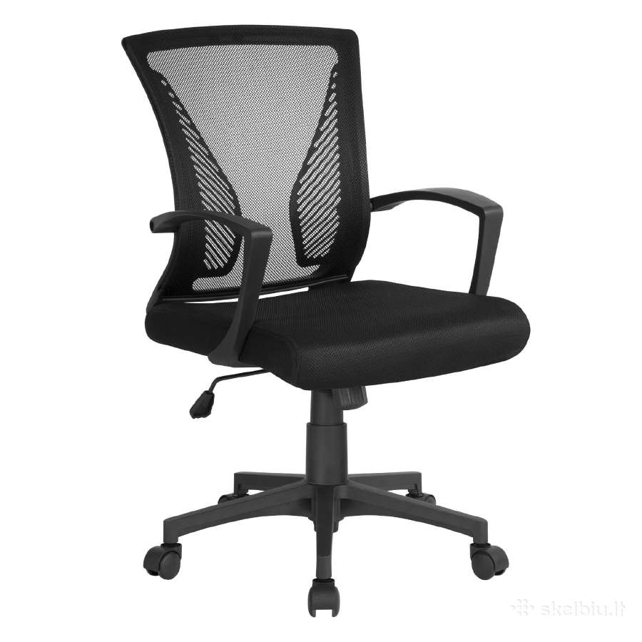 Nuolaidos% Ergonomiška biuro kėdė. Juodos spalvos. - nuotraukos Nr. 2