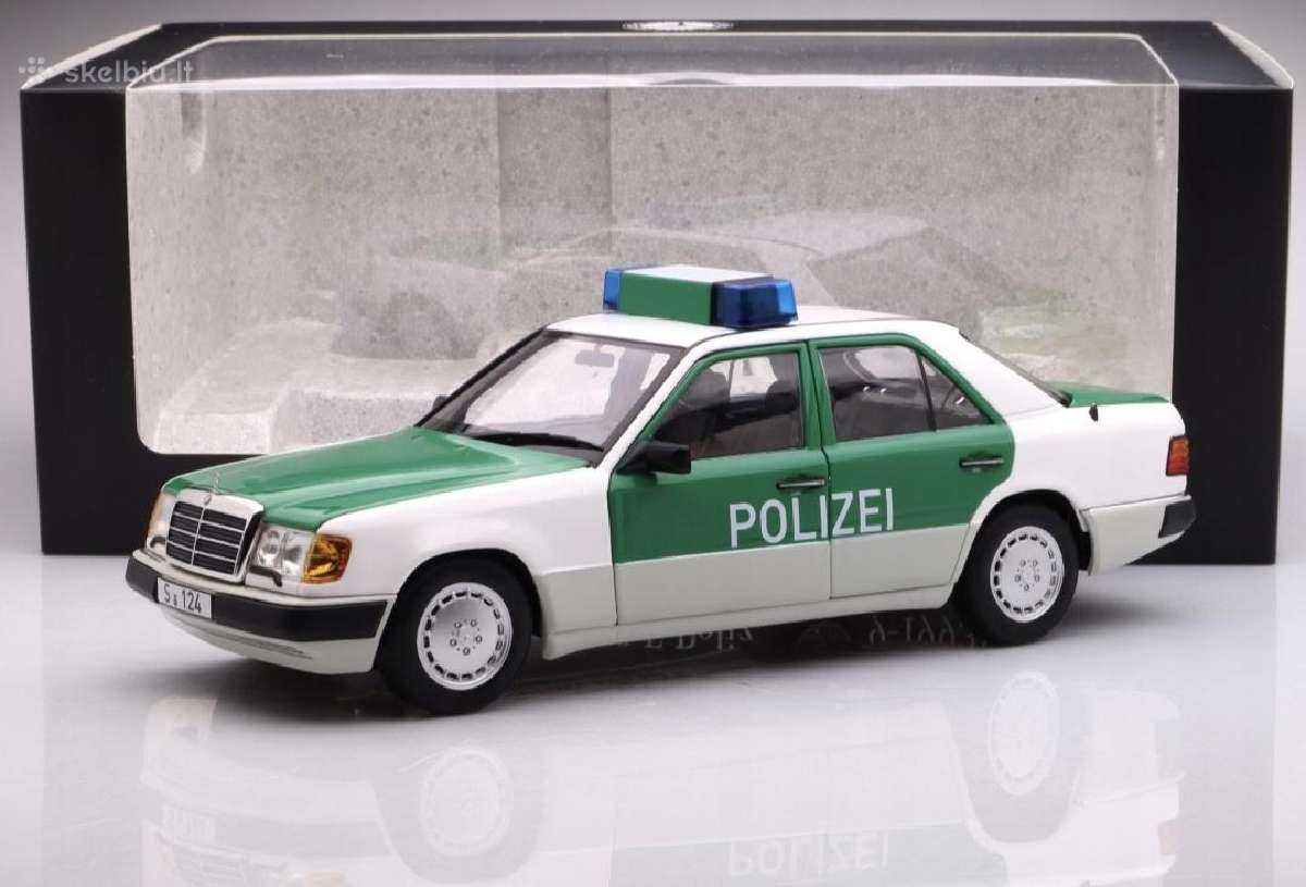 Mercedes-benz E-class W124 Polizei - nuotraukos Nr. 3