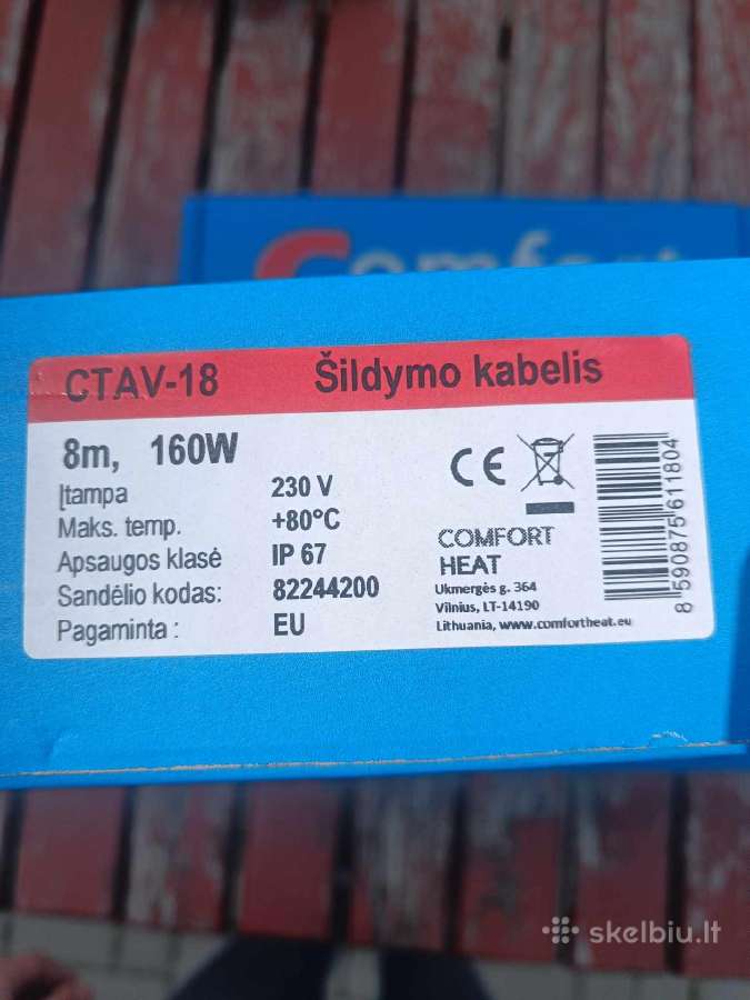 Šildymo kabelis - nuotraukos Nr. 2