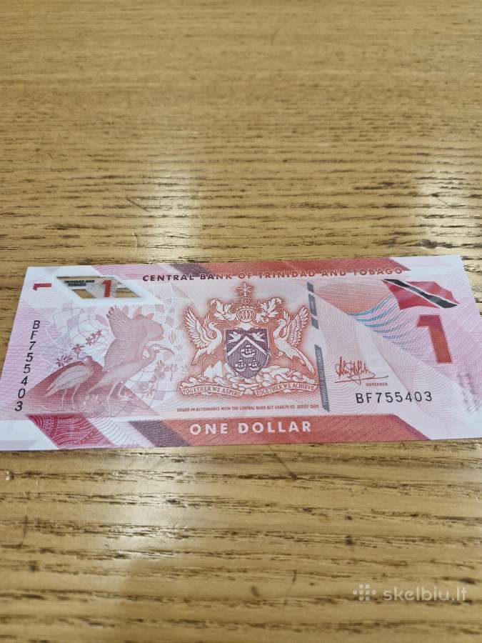 Trinidadas ir Tobagas 1 Doleris 2020m. Unc