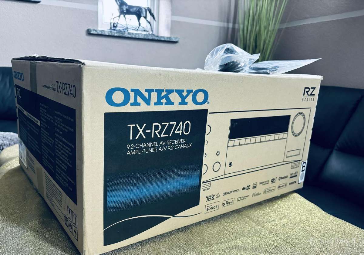 Onkyo Tx-rz740 stiprintuvas su tinklo grotuvu - nuotraukos Nr. 2