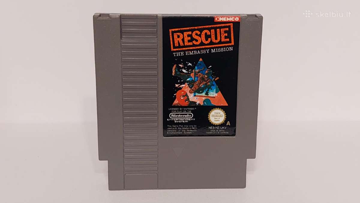 Outlet Rescue The Embassy Mission NES