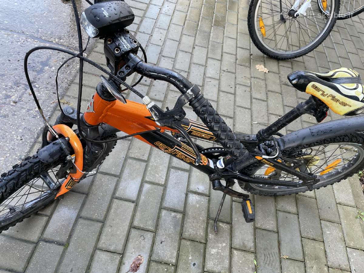 Vaikiškas puikios būklės lengvas dviratis 20 - nuotraukos Nr. 3