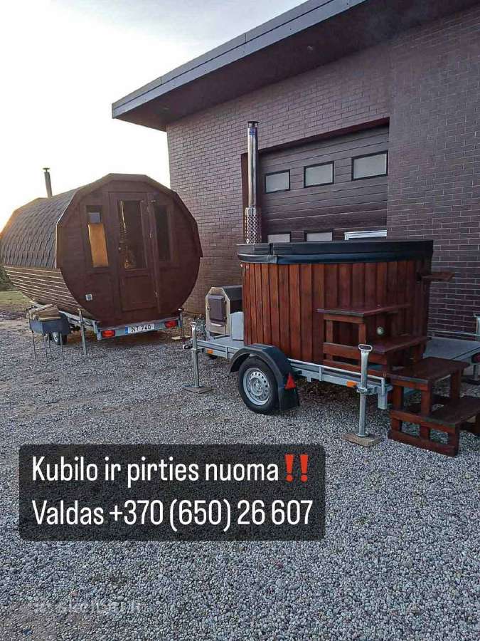 Mobiliosios pirties ir kubilo nuoma