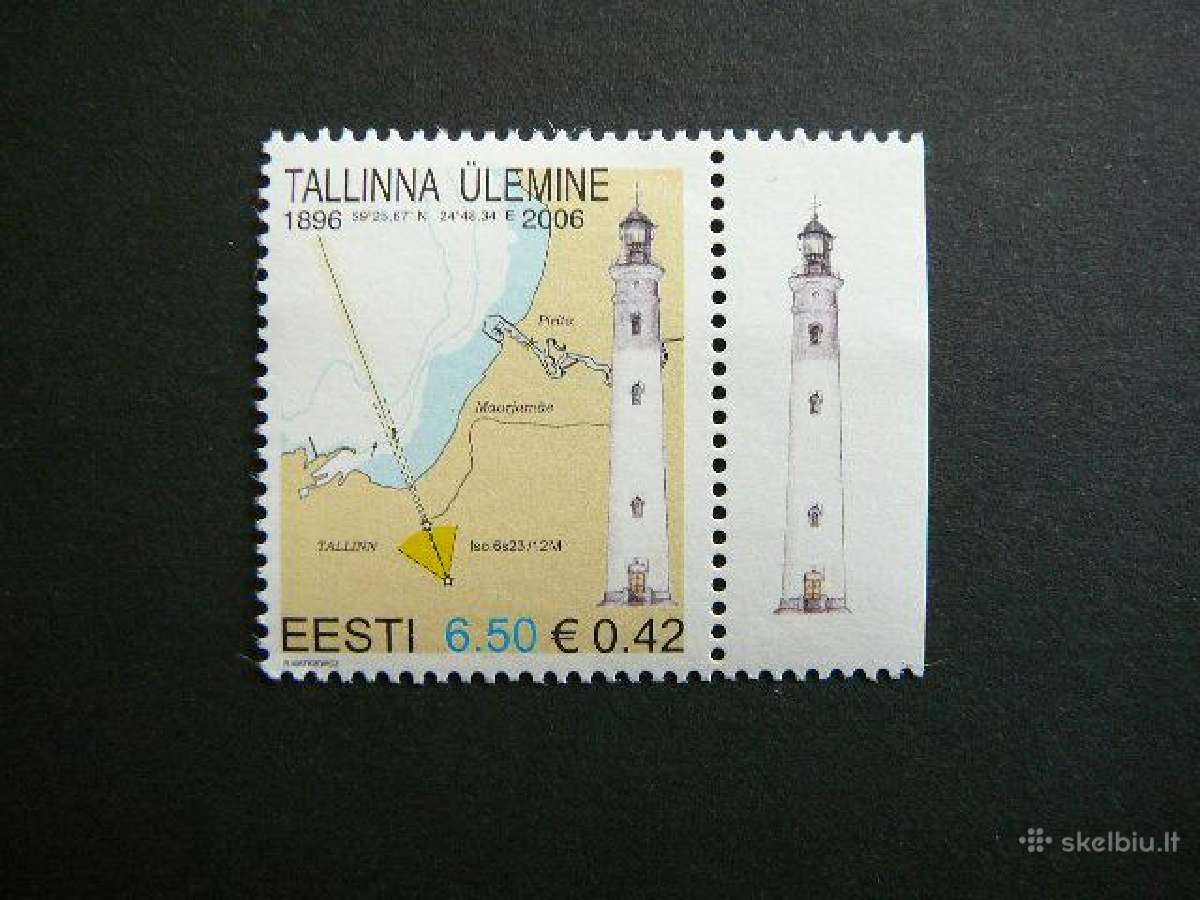 Svyturiai Estija 2006 Mnh es553s