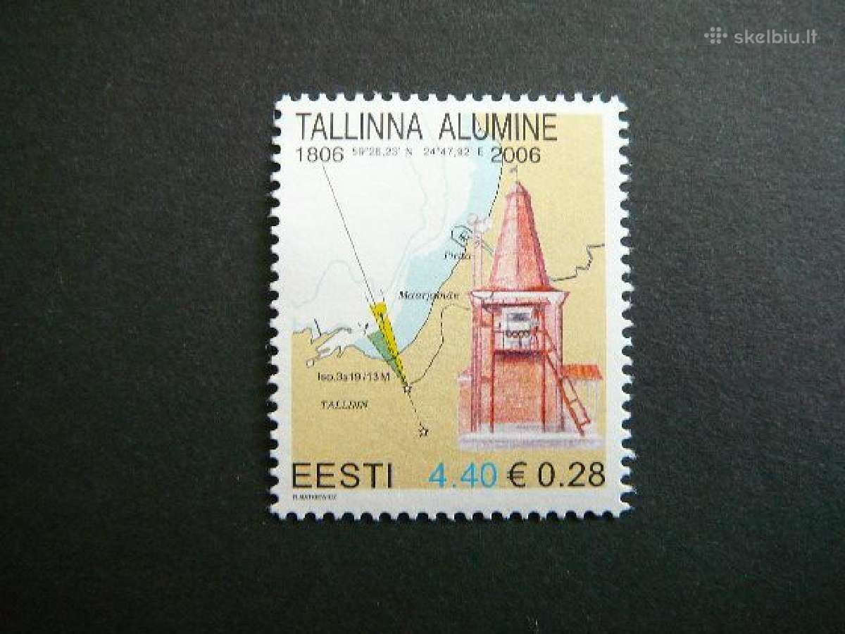 Svyturiai Estija 2006 Mnh es552s
